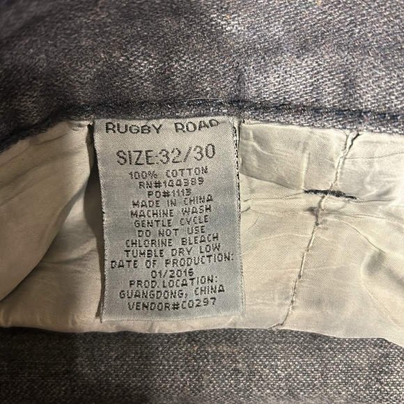 Vintage Rugby Road jeans / big label - Picture 4 of 4